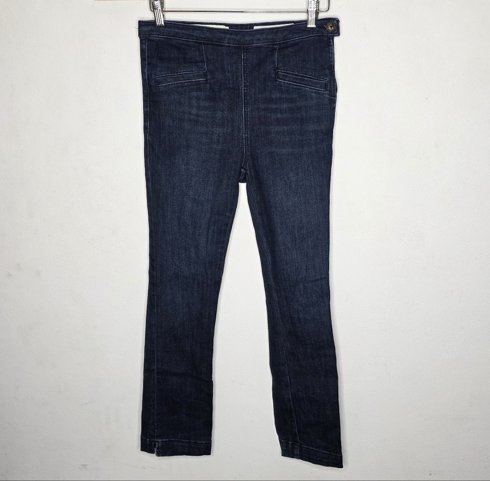 Pilcro And The Letterpress Anthropologie High Rise Denim Legging Size 27